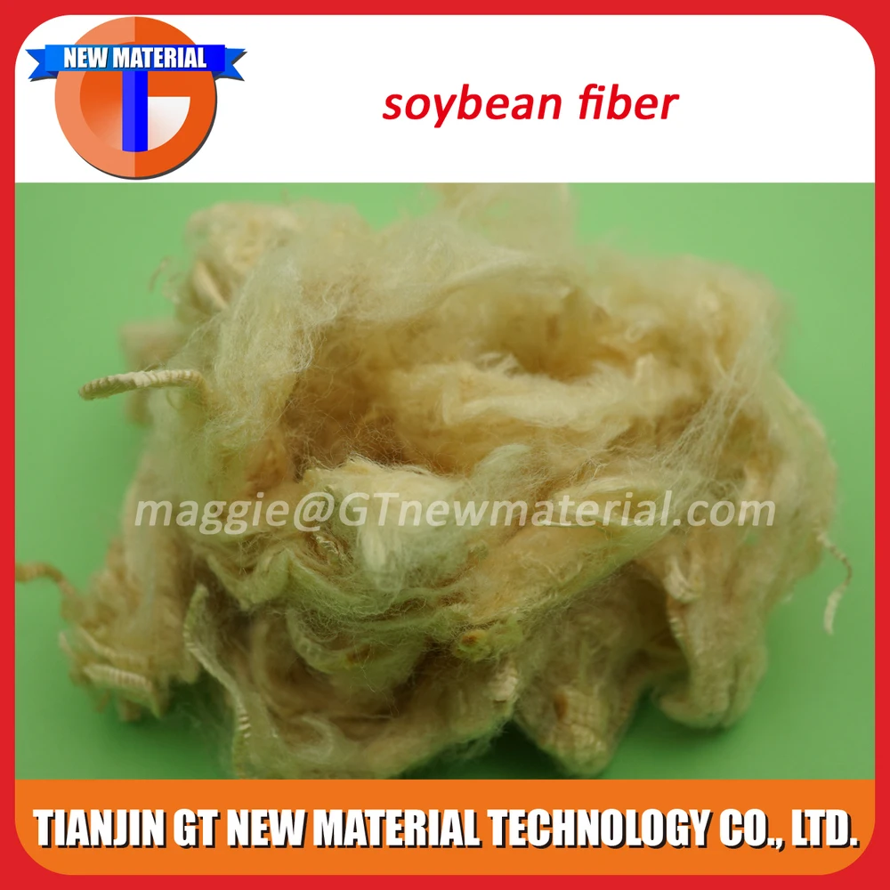 spinning grade soybean fiber, 1.3d soya fiber