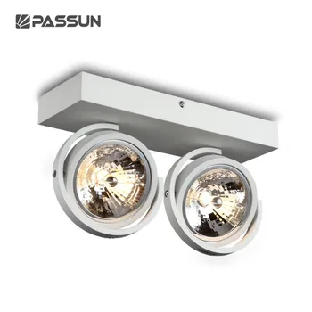 2 Heads Halogen Ceiling Spotlight Ar111 2x35w View Led Ceiling