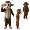 Monkey character fancy dress Cartoon Mascot Costume Adult Suit Stock