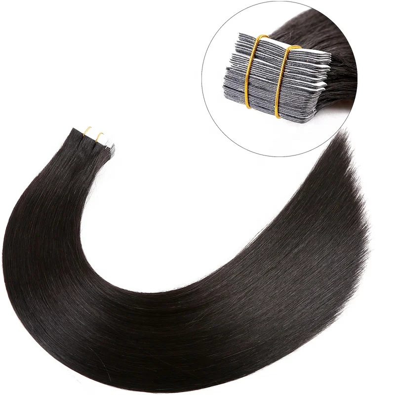 Top Quality Double Dawn 100% Remy Hair Extention 10A Grade Natural Black brazilian full cuticle tape in hair extensions, All colors available
Top Quality Double Dawn 100% Remy Hair Extention 10A Grade Natural Black brazilian full cuticle tape in hair extensions, All colors available