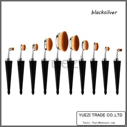 -end makeup brushes set toothbrush brush foundation brush