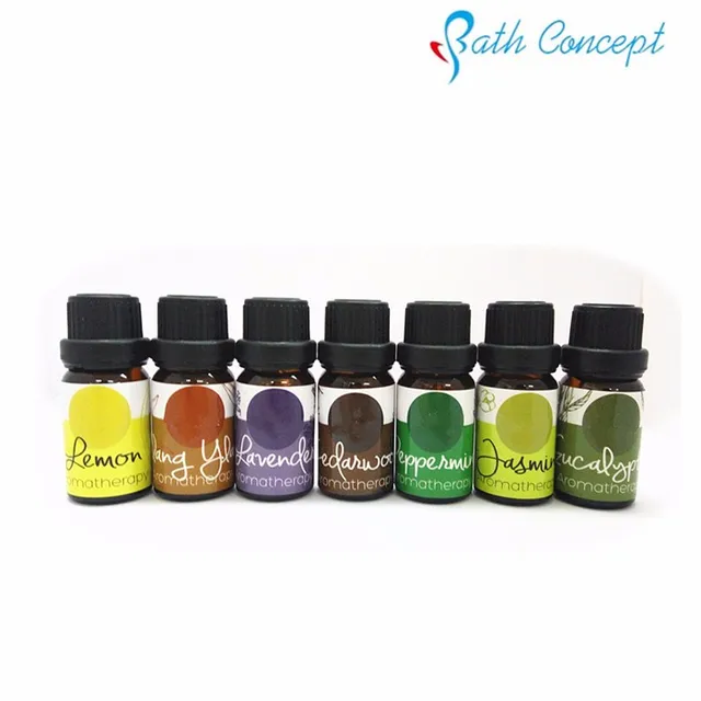 100% pure lavender essential oil set with color box