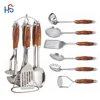 2019 new design HS6650SW kitchen cabinet cooking set utensils