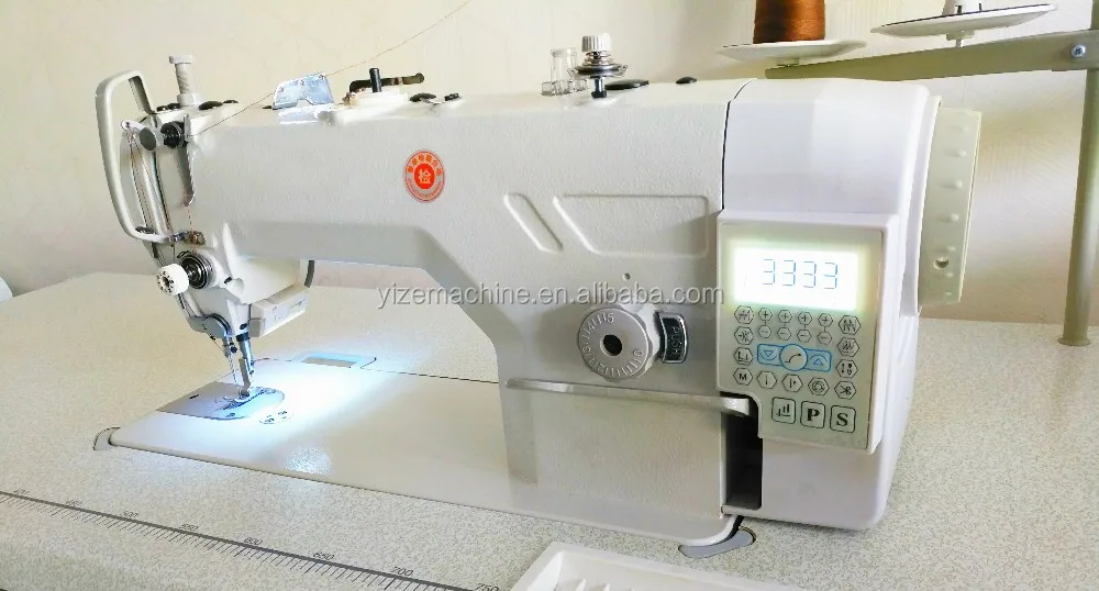 computerized lockstitch flat lock bed seamer industrial sewing