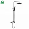 Thermostatic bath rain shower set with handheld shower and shelf for sensor tap in Foshan building material factory