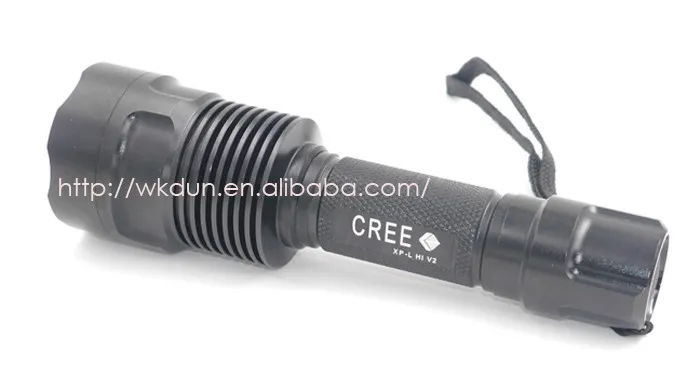 1600ルーメンultrafire c12 cree XP-Lこんにちはv2 2.5a smo led懐中電灯電力による1 × 18650仕入れ・メーカー・工場