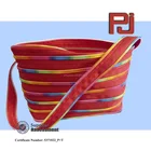 #5 rainbow double row teeth canvas bag coil zip nylon zipper pouch
