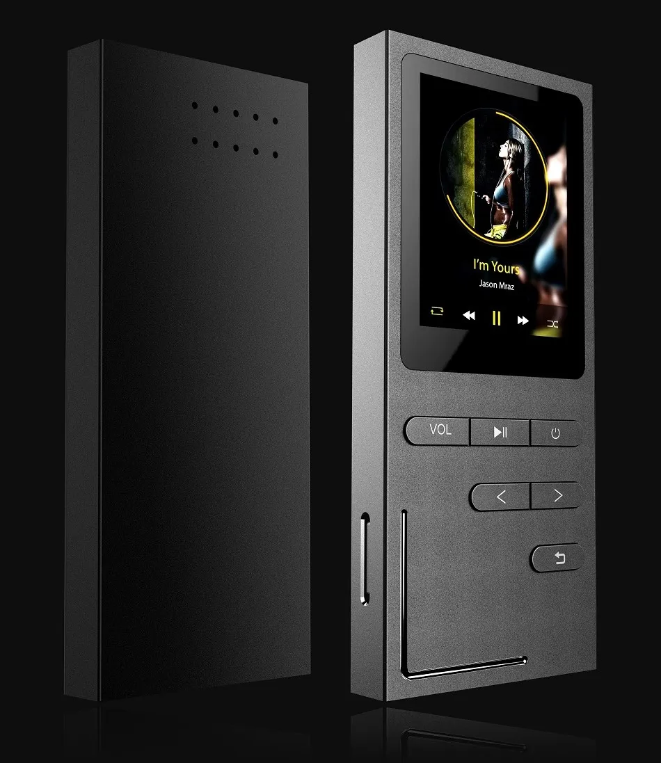 GERUIDA NEW MP4 Music Player, Full Metal MP4 Player With Voice Recorder Loudspeaker Support TF Video FM Watch E-Book Pictures (1)