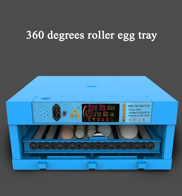 Mini Eggs Incubator Automatic Turning Egg Hatching Machine With