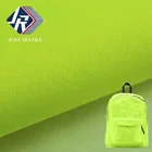 300D DTY polyester waterproof backpack bag luggage suitcase white coating oxford fabric