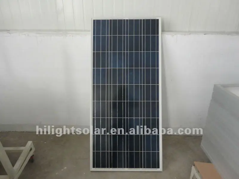 150w 12v polycrystalline solar panel price per watt with TUV CE IEC