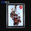 New Design Crystal Transparent Acrylic Light Box With Led+Advertising Battery Powered Picture Frame Led