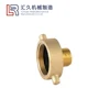 Hydrant Adapter Pin Lug Brass With Cap