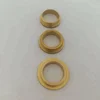 Customized volume control damper fittings circle brass bushing
