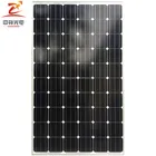 250W mono silicon recharge solar panel battery solar panel cells