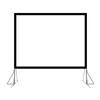 72 inch - 200 Inch Portable Easy Fold Projector Screen / Front and Rear Projection Optional Fast Fold Screen