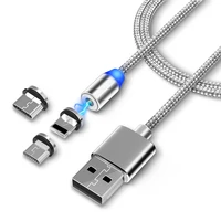3 in 1 Magnetic Cable Micro usb Type C Fast Charging Adapter Micro Type-C Magnet Charger For Iphone 7 Samsung S10 S9 Plus xiaomi
3 in 1 Magnetic Cable Micro usb Type C Fast Charging Adapter Micro Type-C Magnet Charger For Iphone 7 Samsung S10 S9 Plus xiaomi