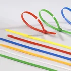 PA 66 Self-locking Custom Nylon Zip Tie Belt Plastic Wire Zip Zap Head Tie/Used Ties