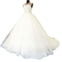 Ywhola Vintage Sleeveless Bow Long Tail Bridal Gowns Customized Size Wedding Dresses
Ywhola Vintage Sleeveless Bow Long Tail Bridal Gowns Customized Size Wedding Dresses