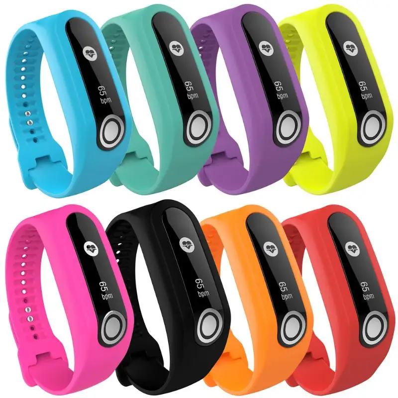 Silicone Watchband Accessories Colorful Soft Strap Wristband For Tom Tom Touch Fitness Tracker Smart Watch Replacement
Silicone Watchband Accessories Colorful Soft Strap Wristband For Tom Tom Touch Fitness Tracker Smart Watch Replacement