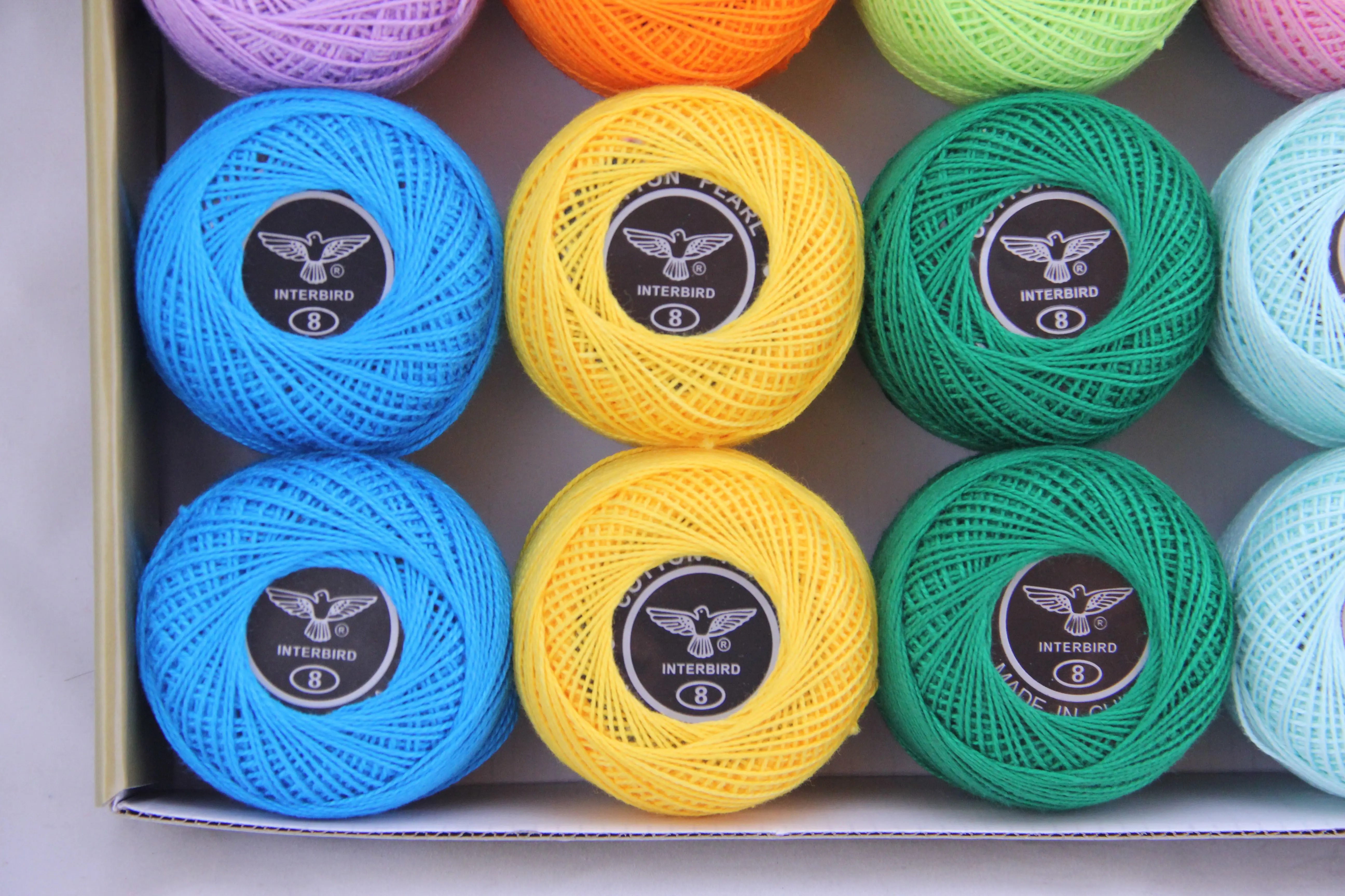 Promotional 100% cotton yarn knitting ball for wholesale