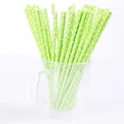 Colorful Cheap Eco Paper Straws Drinking Straws Bio Degradable Straws For Party