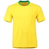 2018World Cup National Team The Hoem Away Yellow Cheap Brazil Sublimated Soccer Jersey
