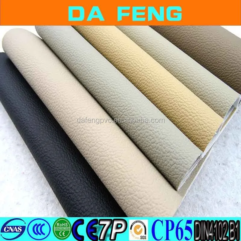 High quality factory price raw pvc leather prices for car seat cover material