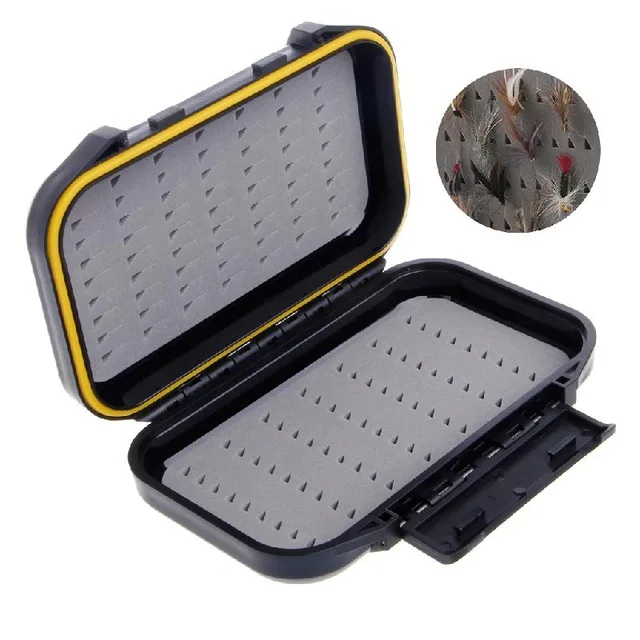 Fulljion Waterproof Fly Fishing Lure Bait Hook Case with ABS Plastic Foam Fishing tackle box, Black
Fulljion Waterproof Fly Fishing Lure Bait Hook Case with ABS Plastic Foam Fishing tackle box, Black