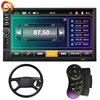 7 Touch screen car stereo with Bluetooth Back up camera Navigation function mirror link Radio FM USB SD card Video player