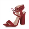 zm40674c 2018 summer lady high heel shoes Europe America higher heel shoe for women hollow out ankle strap shoes for female