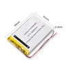 DTP Large capacity and ultra-thin lithium polymer batteries cell 3.7v 3000mah flat lipo battery