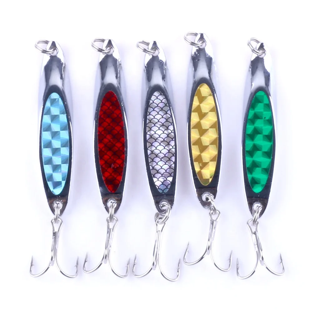 Hot sale fishing lure spinner Hard fishing spoons long casting 7cm 21g, 1 color
Hot sale fishing lure spinner Hard fishing spoons long casting 7cm 21g, 1 color