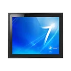 IP65 Front panel 15inch embedded industrial touchscreen panel pc with Quad core Intel Celeron J1900 cpu