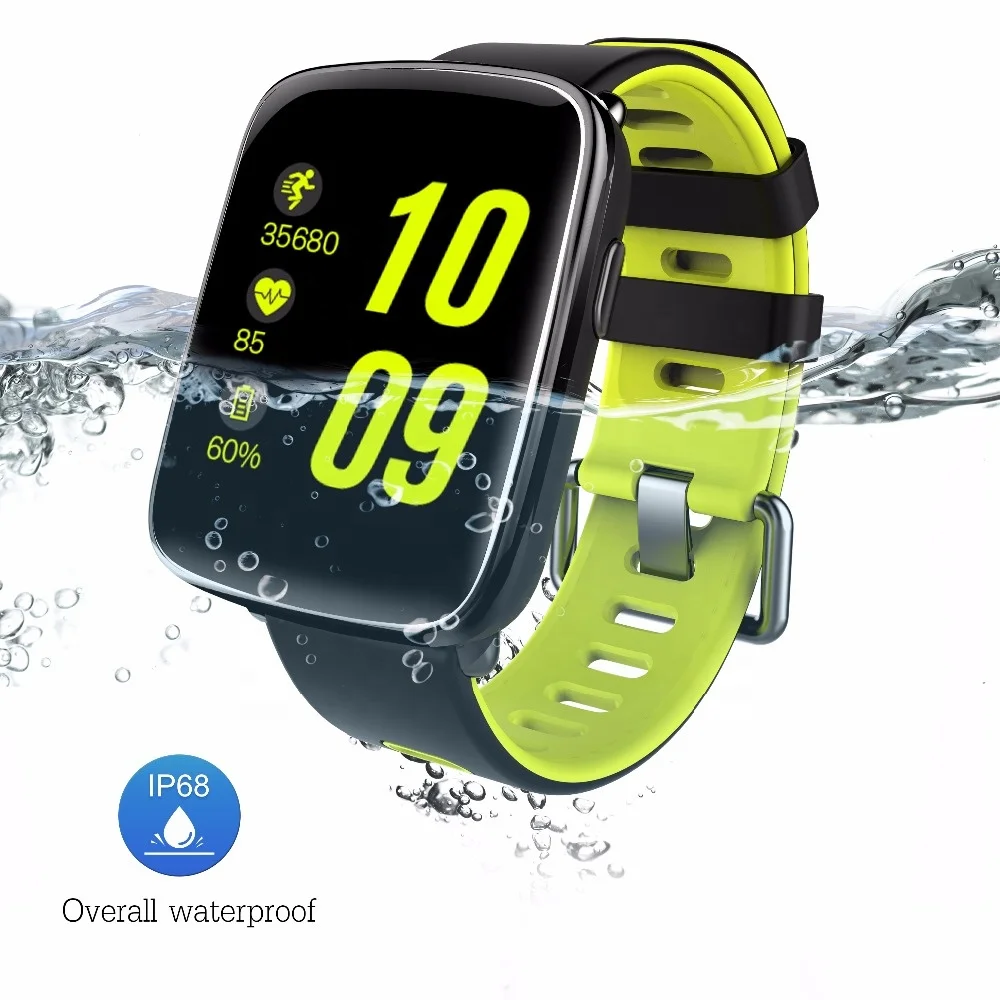 

Luxury Men GV68 Sports Smart Watch with Heart Rate Blood Pressure 1.54 inch Anti-lost IP68 Smart Watch