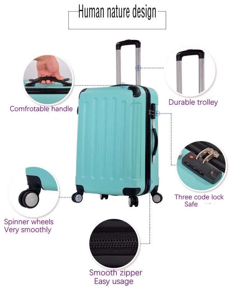 Source Chinese factory hard trolley luggage , girls suitcase, classic  luggage sets and other luggage & travel bags on m.