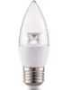 SMD E14 E27 LED lotus Candle lamp 3.5W 5W Ceramic+GLass cover LED bulbs