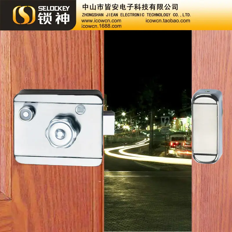 Remote controlled swipe key card door lock for homes China new products electronic door locks for aluminum door(LY09AT6A1)