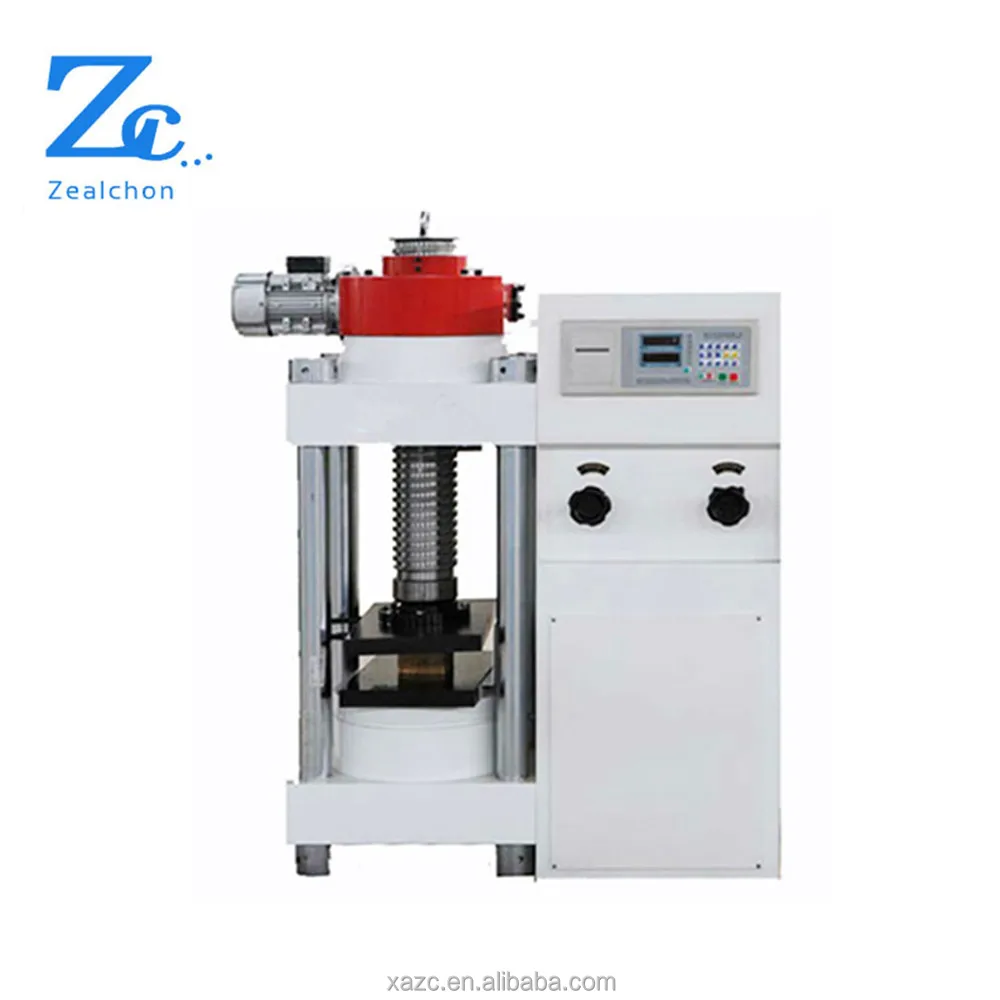 YES-D serie pantalla Digital compresión máquina de prueba utilizado para hormigón y otro material de compresión de resistir las pruebas