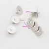 Magnetic Silver Tone Button Purse Handbag Clothes Snap Clasps Closure Magnet Snaps