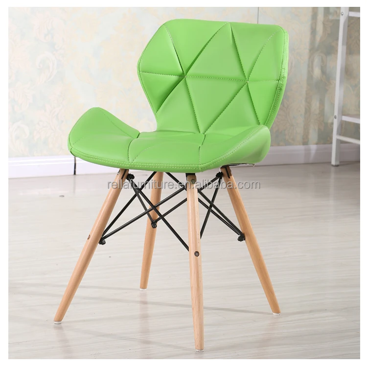 adjustable leather chair with wood legs chair