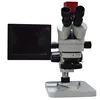 2019 New Camera Digital Microscope Hospital Use Trinocular Biological Microscope with LCD Display Factory