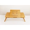 Factory supplier laptop folding table hand make laptop bed table bamboo folding laptop desk