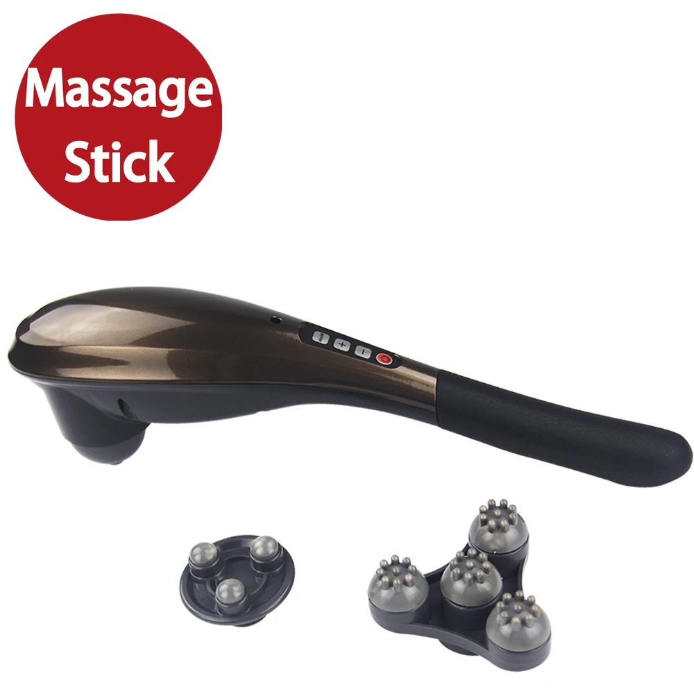 Massager Hammer Handheld Percussion Body Massage Stick Muscle Roller