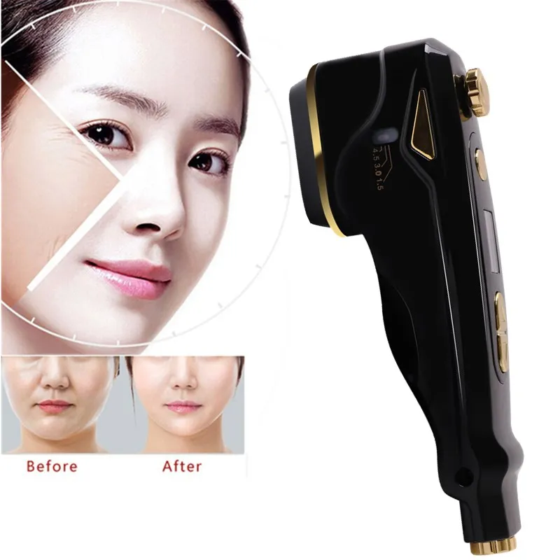 Mini Hifu Ultrasonic Face Lift 3D Hifu Focused Ultrasound Beauty Machine, Black
Mini Hifu Ultrasonic Face Lift 3D Hifu Focused Ultrasound Beauty Machine, Black