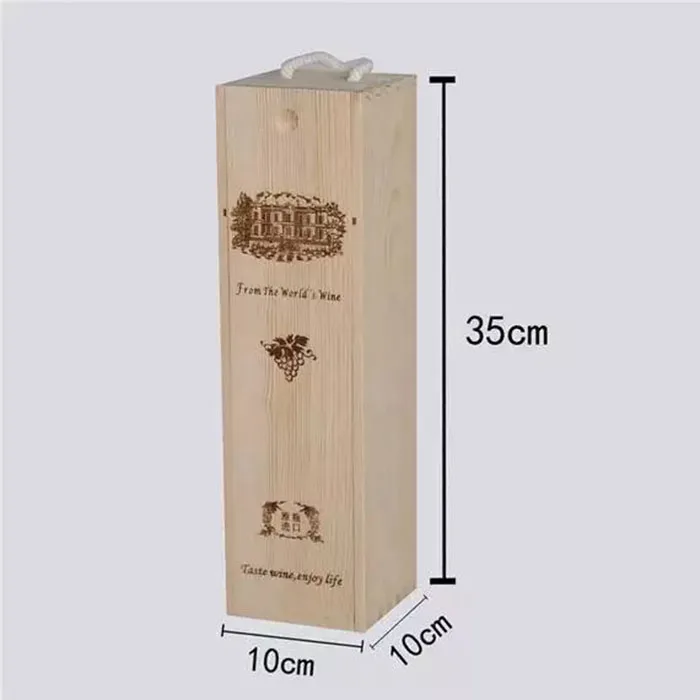 custom recycle wine gift box for sale