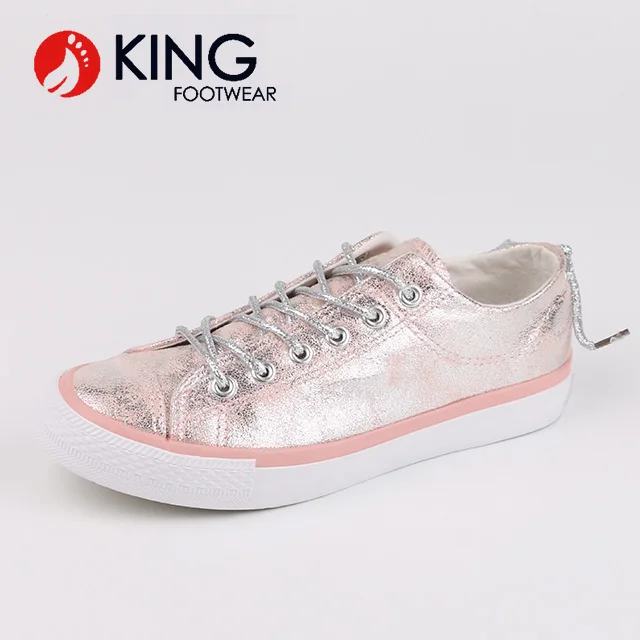 stylish shiny pu synthetic leather shoes popular lace up student