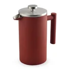 BSCI factory stainless steel double wall coffee french press
