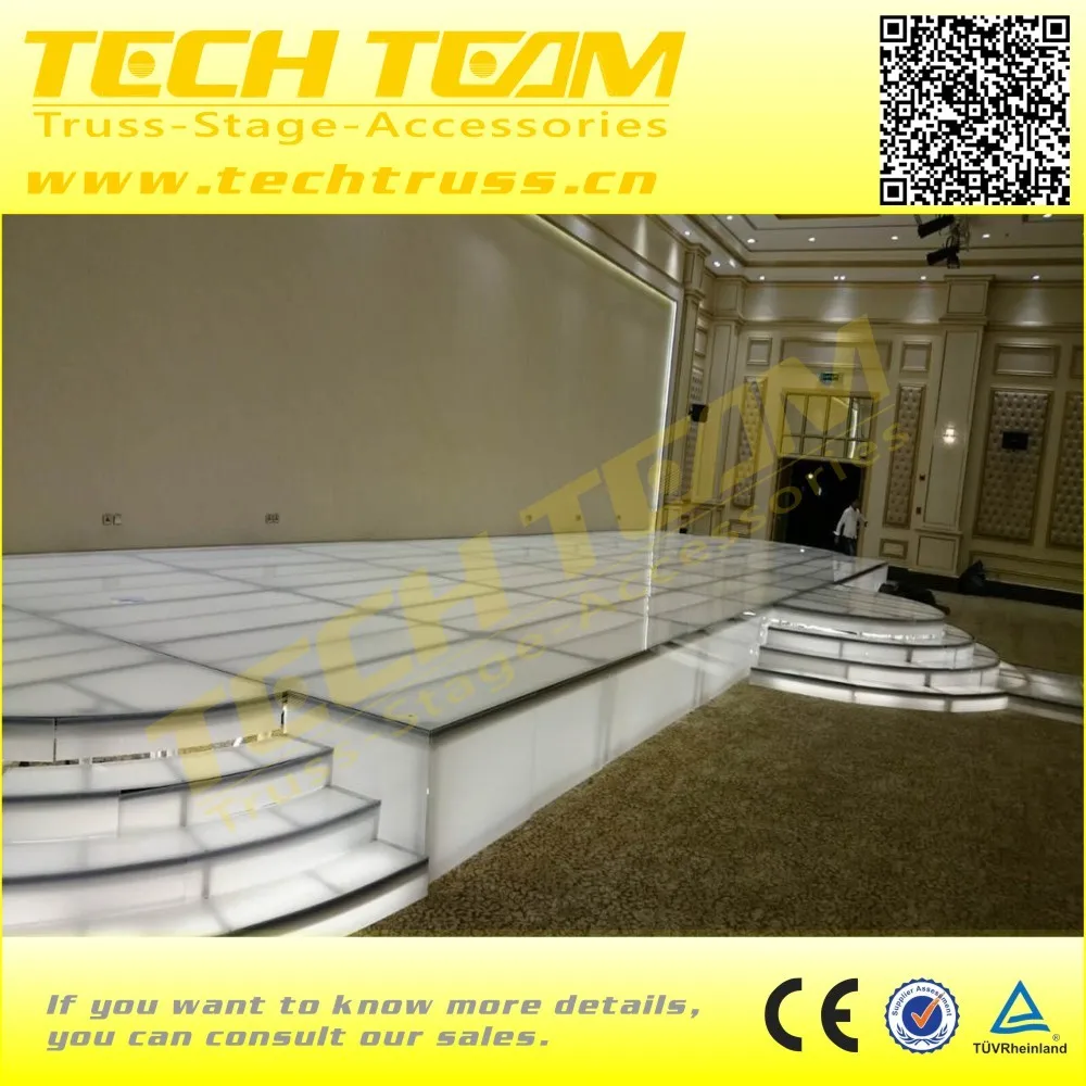 acrylic platform stage