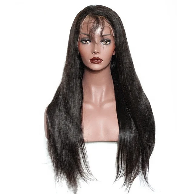 Good Quality Brazilian Silky Straight Long Black Full Lace Human Hair Wig Glueless
Good Quality Brazilian Silky Straight Long Black Full Lace Human Hair Wig Glueless